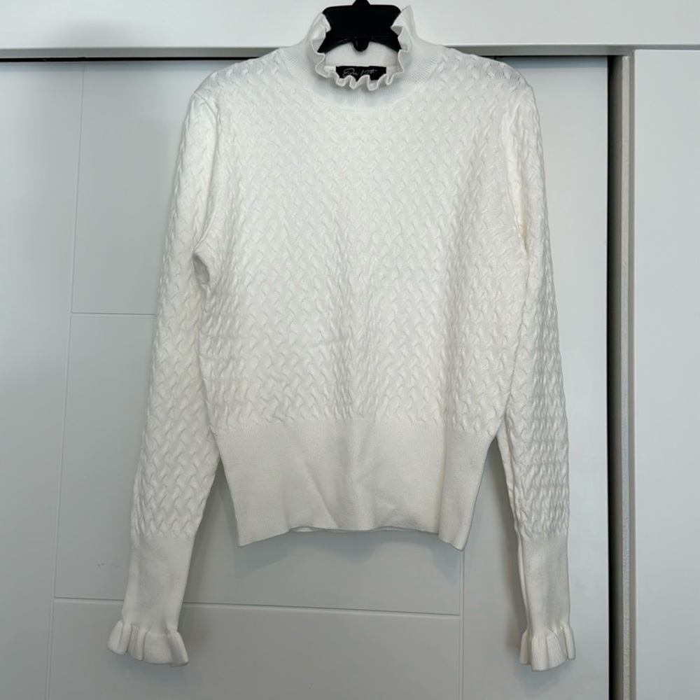 ON 12TH White Sweater